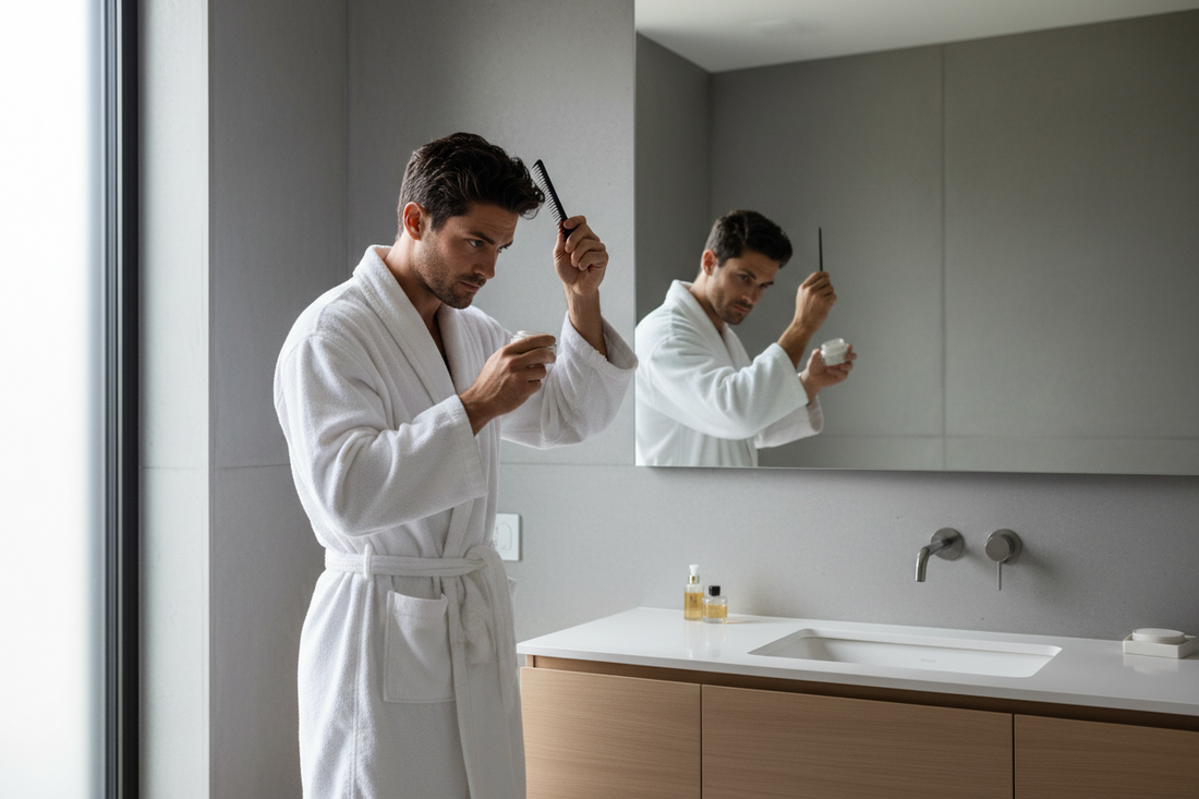 Les 7 erreurs que 90% des hommes font avec leurs cheveux (sans s'en rendre compte)