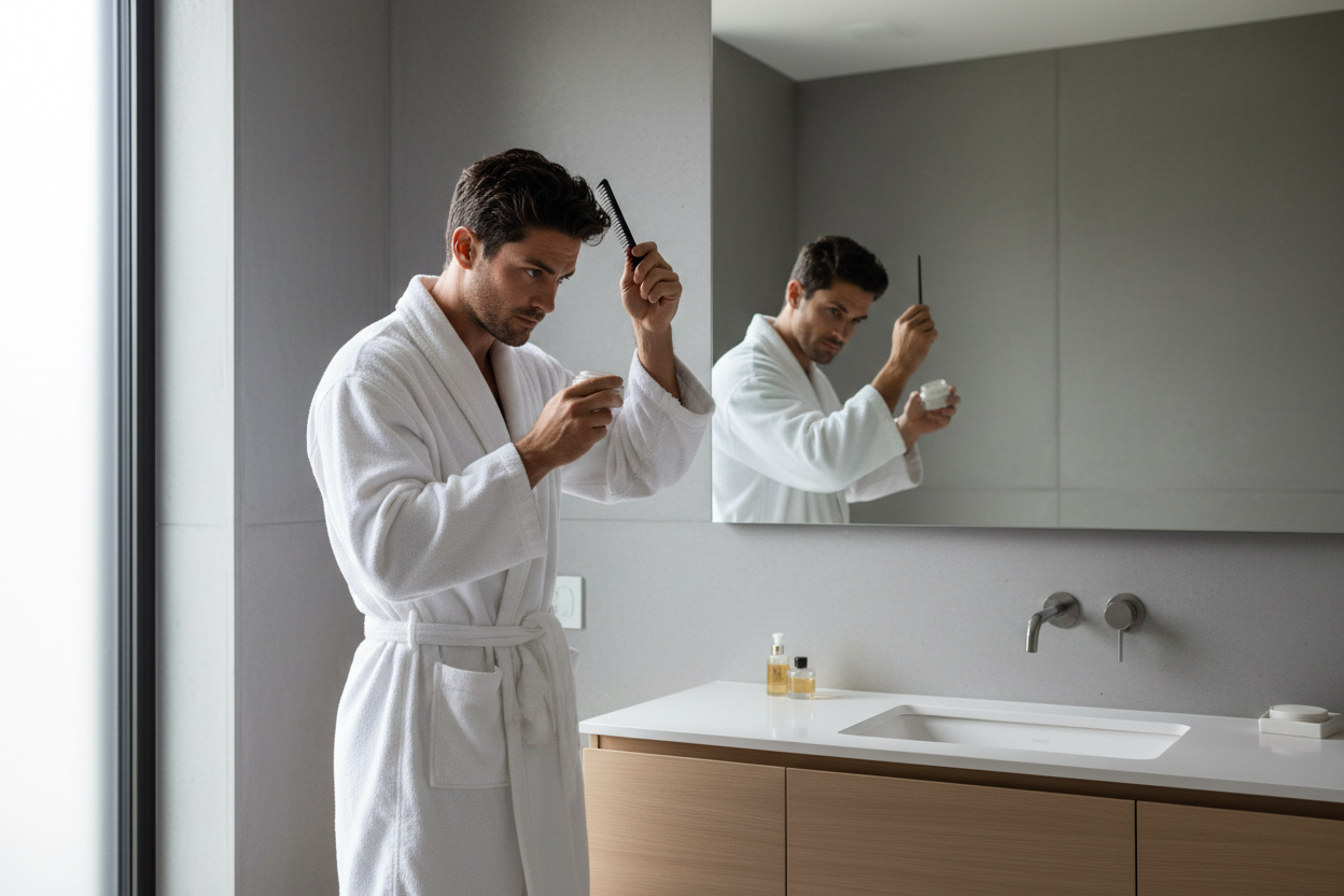 Les 7 erreurs que 90% des hommes font avec leurs cheveux (sans s'en rendre compte)