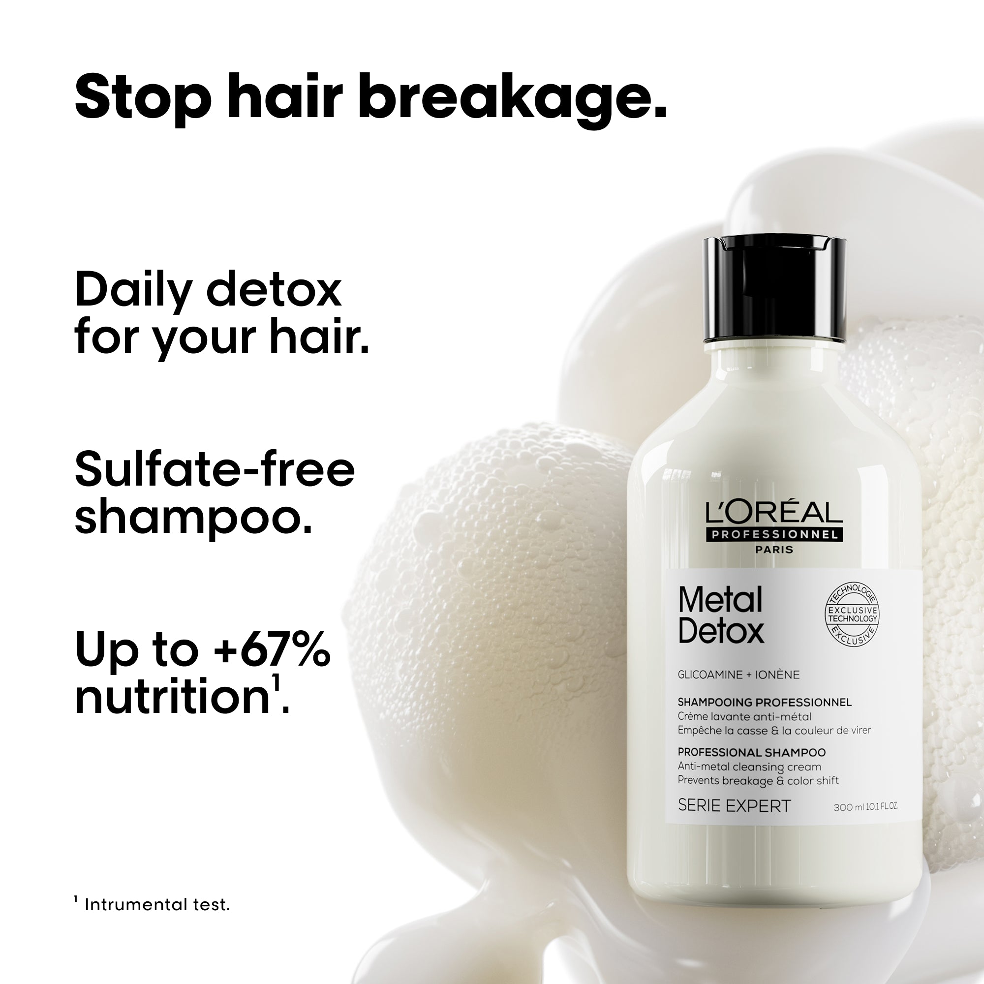 Shampooing Détoxifiant Anti-Métaux Metal Detox — 300 ml