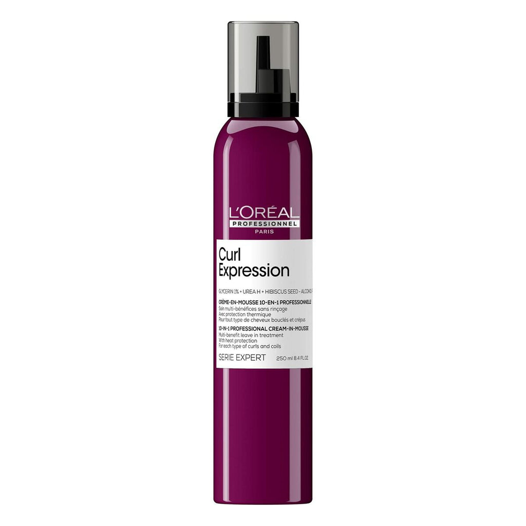 Crème-en-Mousse 10-en-1 Sans Rinçage Curl Expression — 230 ml